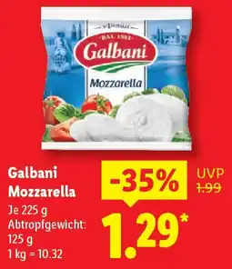 Lidl Galbani Mozzarella Angebot