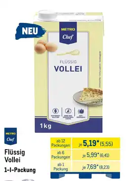 METRO METRO Chef Flüssig Vollei Angebot