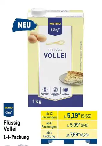 METRO METRO Chef Flüssig Vollei Angebot