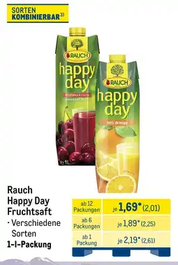 METRO Rauch Happy Day Fruchtsaft Angebot