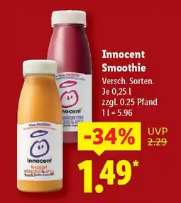 Lidl Innocent Smoothie Angebot
