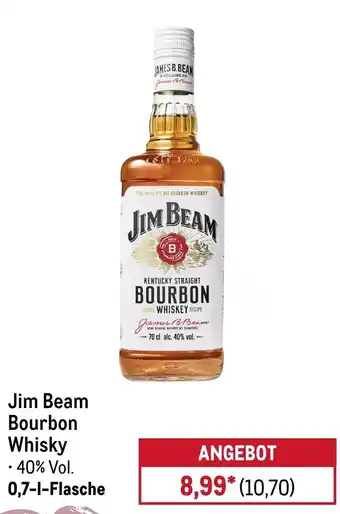 METRO Jim Beam Bourbon Whisky Angebot