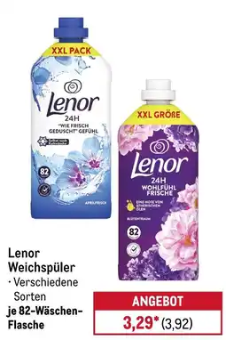 METRO Lenor Weichspüler Angebot