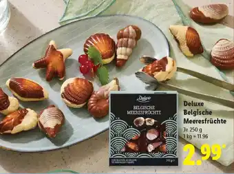 Lidl Deluxe Belgische Meeresfrüchte Angebot