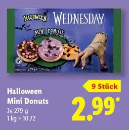 Lidl Halloween Mini Donuts Angebot