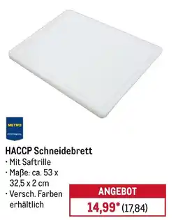 METRO METRO PROFESSIONAL HACCP Schneidebrett Angebot