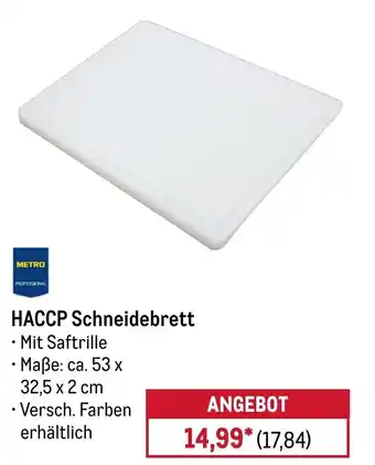 METRO METRO PROFESSIONAL HACCP Schneidebrett Angebot