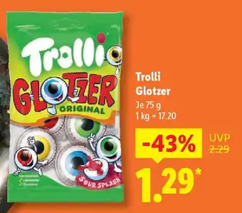 Lidl Trolli Glotzer Angebot