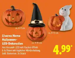 Lidl Livarno Home Halloween- LED-Dekoration Angebot