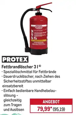METRO PROTEX Feuerlöscher 3L Angebot