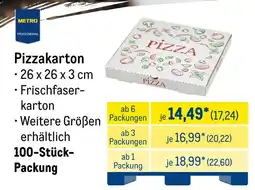 METRO METRO PROFESSIONAL Pizzakarton Angebot