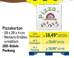 METRO Pizzakarton Angebot