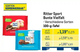 METRO Ritter Sport Bunte Vielfalt Angebot