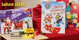 Lidl Milka Adventskalender Angebot