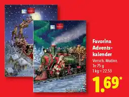 Lidl Favorina Advents- kalender Angebot