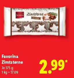 Lidl Favorina Zimtsterne Angebot