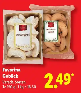 Lidl Favorina Gebäck Angebot