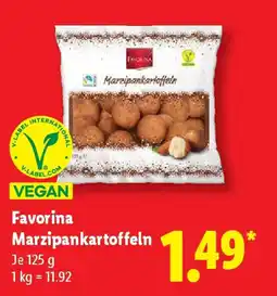 Lidl Favorina Marzipankartoffeln Angebot