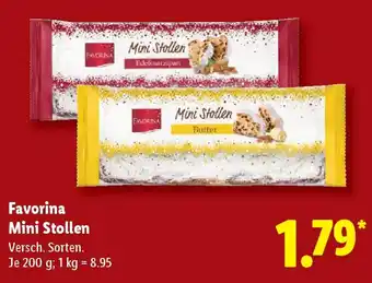 Lidl Favorina Mini Stollen Angebot