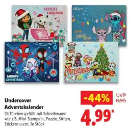 Lidl Undercover Adventskalender Angebot