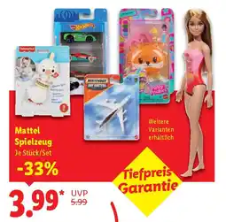 Lidl Mattel Spielzeug Angebot