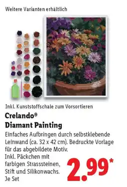 Lidl Crelando Diamant Painting Angebot