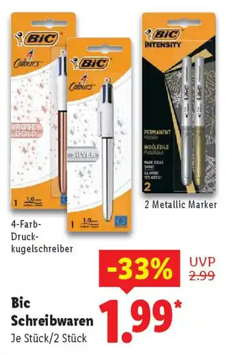 Lidl Bic Schreibwaren Angebot