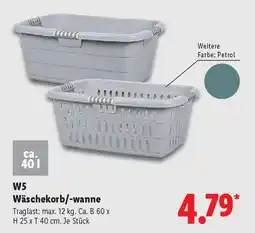 Lidl W5 Wäschekorb/-wanne Angebot