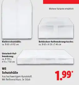 Lidl W5 Schutzhülle Angebot