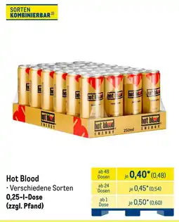 METRO Hot Blood Angebot