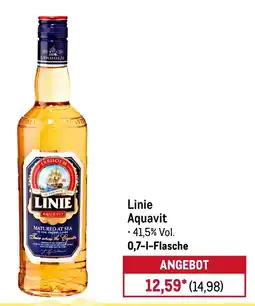 METRO Linie Aquavit Angebot