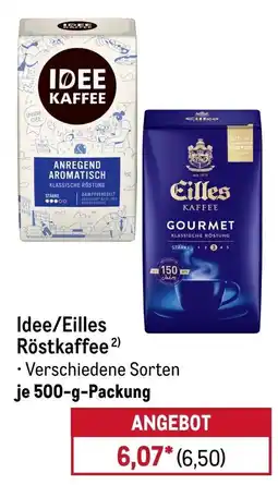 METRO Idee/Eilles Röstkaffee Angebot