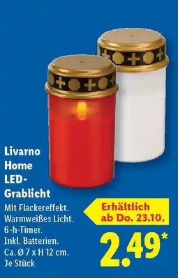 Lidl Livarno Home LED- Grablicht Angebot