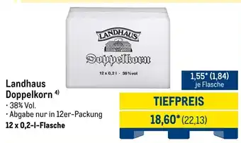 METRO Landhaus Doppelkorn Angebot