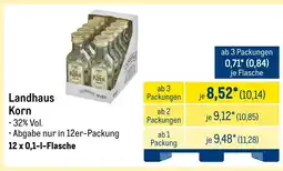METRO Landhaus Korn Angebot