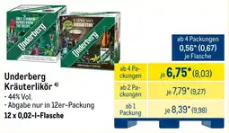 METRO Underberg Kräuterlikör Angebot