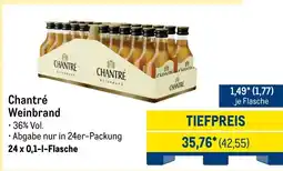 METRO Chantré Weinbrand Angebot