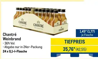 METRO Chantré Weinbrand Angebot