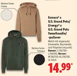 Lidl Livergy x U.S. Grand Polo Sweathoodie/ -pullover Angebot