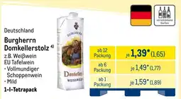METRO Burgherrn Domkellerstolz Angebot