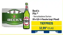 METRO Beck's Pils Angebot