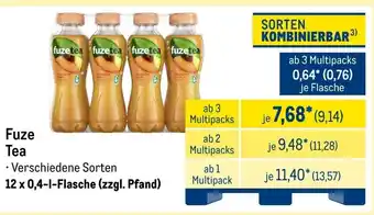 METRO Fuze Tea Angebot