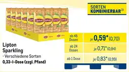 METRO Lipton Sparkling Angebot