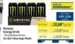 METRO Monster Energy Drink Angebot