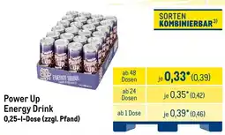METRO Power Up Energy Drink Angebot
