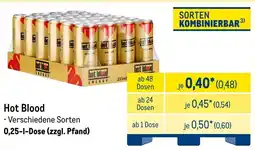METRO Hot Blood Angebot