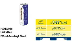 METRO Hochwald Eiskaffee Angebot