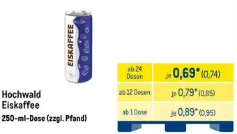 METRO Hochwald Eiskaffee Angebot