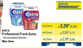METRO extra Professional Fresh Gums Angebot