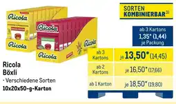 METRO Ricola Böxli Angebot